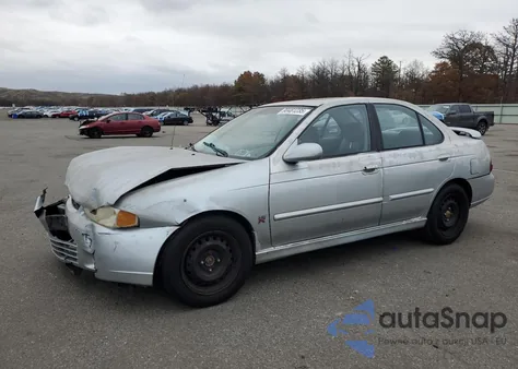2002 Nissan Sentra Se-R Spec V z USA, uszkodzony, nr VIN 3N1AB51D72L707358